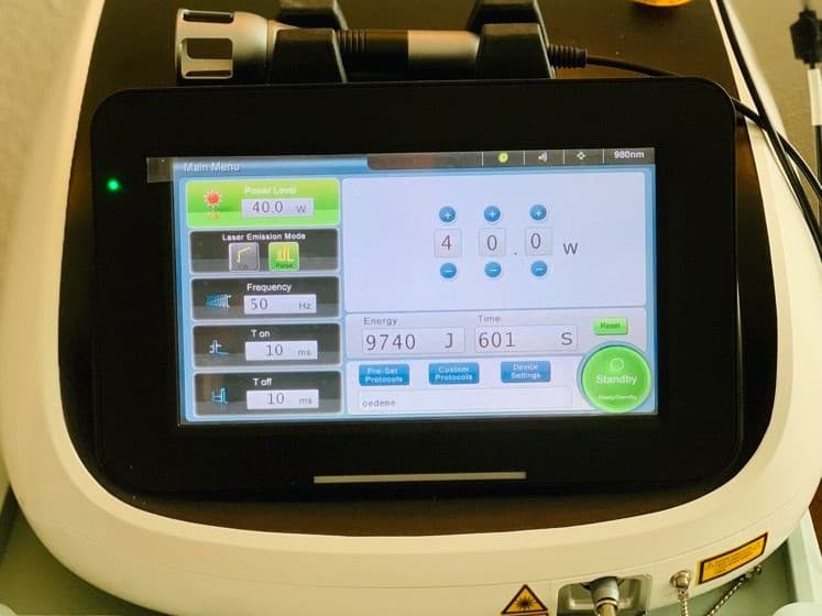 Laser médical physiothérapie 980nm 2